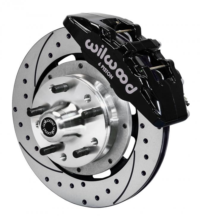 Wilwood Brakes Forged Dynapro 6 Big Brake Front Brake Kit (Hub) 140-10510-D