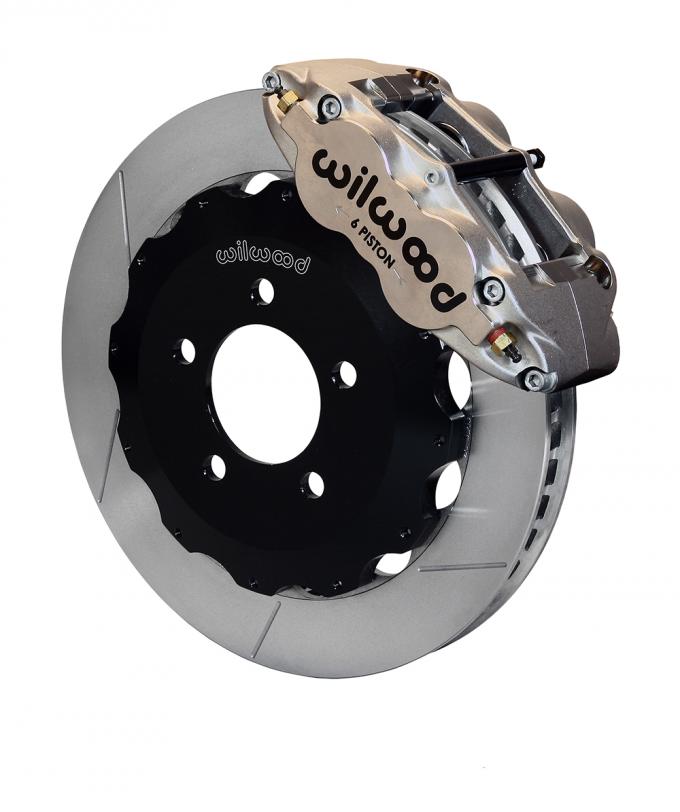 Wilwood Brakes Forged Narrow Superlite 6R Big Brake Front Brake Kit (Hat) 140-13765-N