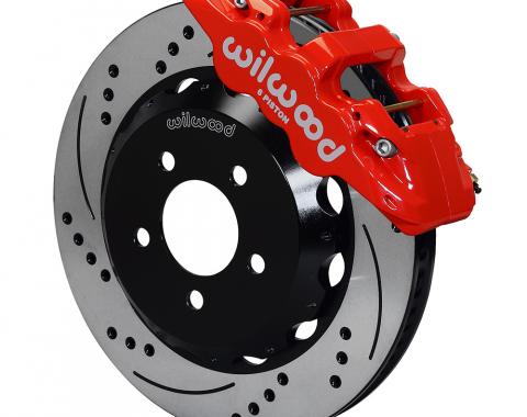 Wilwood Brakes 2010-2015 Chevrolet Camaro AERO6 Big Brake Front Brake Kit 140-11269-DR