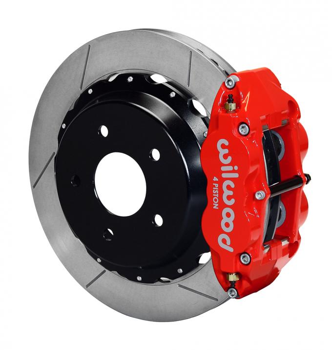 Wilwood Brakes Forged Narrow Superlite 4R Big Brake Rear Brake Kit For OE Parking Brake 140-9830-R