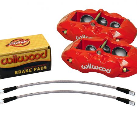 Wilwood Brakes 1965-1982 Chevrolet Corvette D8-6 Front Replacement Caliper Kit 140-11857-R