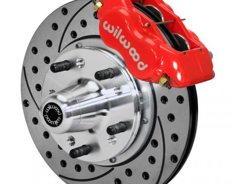 Wilwood Brakes Forged Dynalite Pro Series Front Brake Kit 140-11491-DR