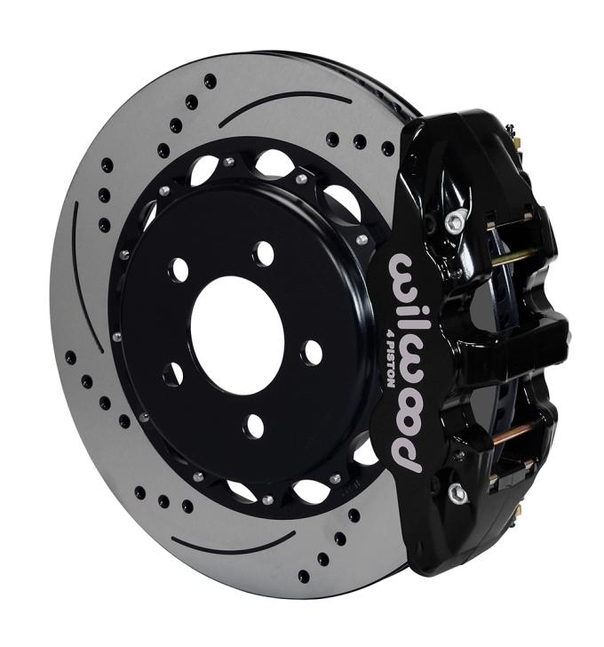 Wilwood Brakes 2010-2017 Chevrolet Camaro AERO4 Big Brake Rear Brake Kit For OE Parking Brake 140-11270-D