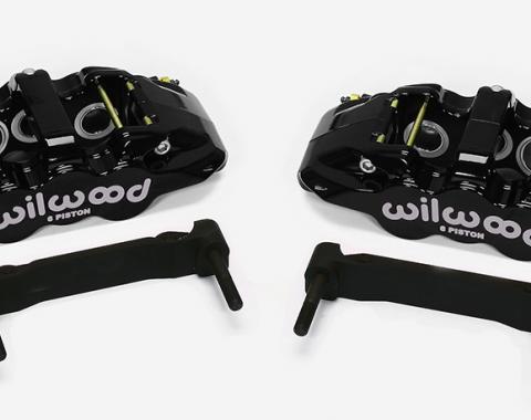 Wilwood Brakes 1997-2013 Chevrolet Corvette AERO6 Front Caliper and Bracket Upgrade Kit for Corvette C5-C6 140-12629