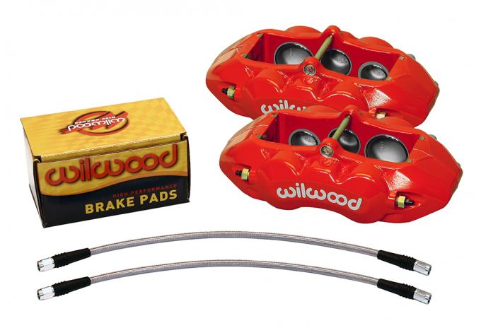 Wilwood Brakes 1965-1982 Chevrolet Corvette D8-6 Front Replacement Caliper Kit 140-11857-R