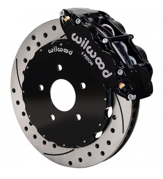 Wilwood Brakes Forged Narrow Superlite 6R Big Brake Front Brake Kit (Hat) 140-9190-D