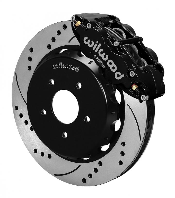 Wilwood Brakes 2004-2006 Pontiac GTO Forged Narrow Superlite 6R Big Brake Front Brake Kit (Hat) 140-9296-D