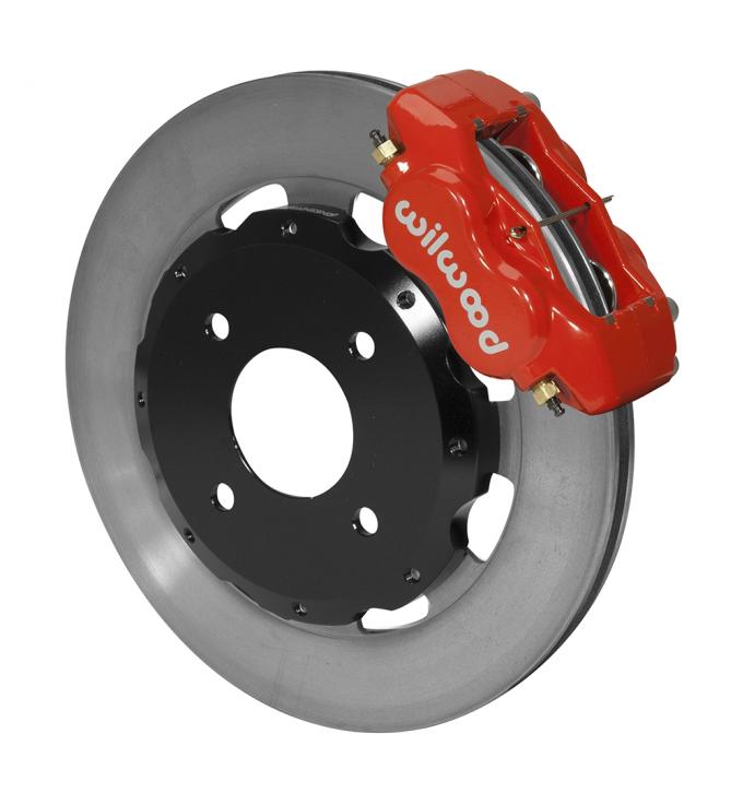 Wilwood Brakes 2002-2006 Mitsubishi Lancer Forged Dynalite Big Brake Front Brake Kit (Hat) 140-7015-R