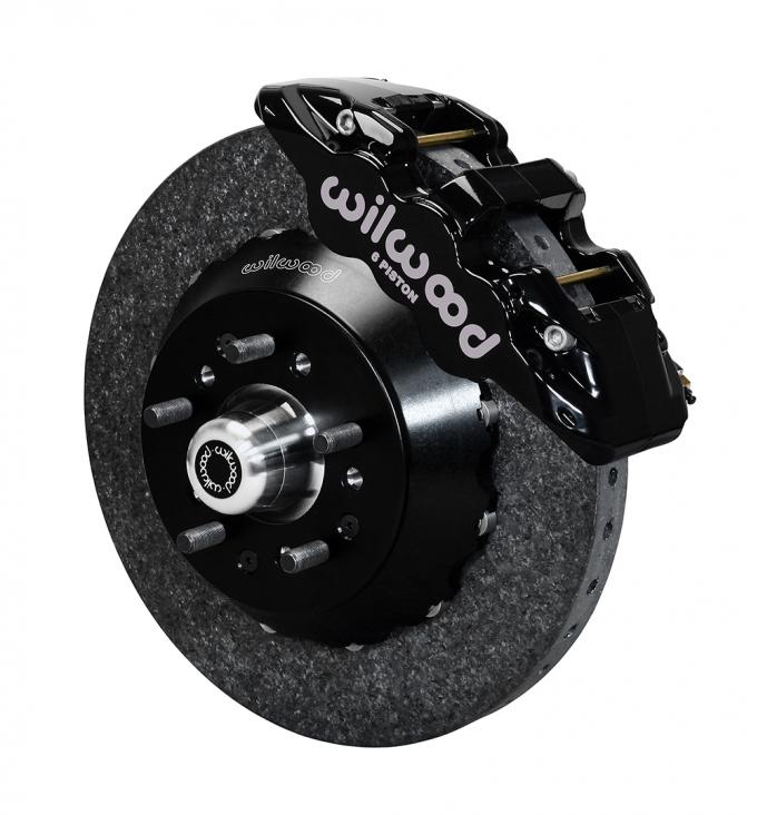 Wilwood Brakes AERO6 WCCB Carbon-Ceramic Big Brake Front Brake Kit 140-13144-CSIC