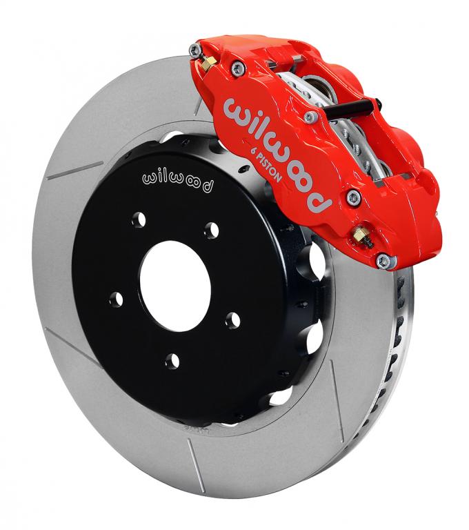 Wilwood Brakes 2004-2006 Pontiac GTO Forged Narrow Superlite 6R Big Brake Front Brake Kit (Hat) 140-9296-R