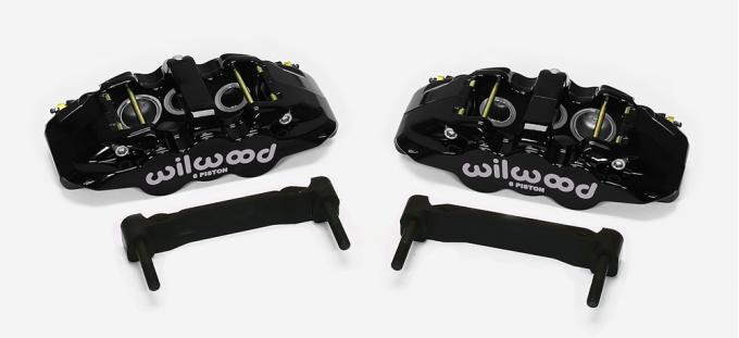 Wilwood Brakes 1997-2013 Chevrolet Corvette AERO6 Front Caliper and Bracket Upgrade Kit for Corvette C5-C6 140-12629