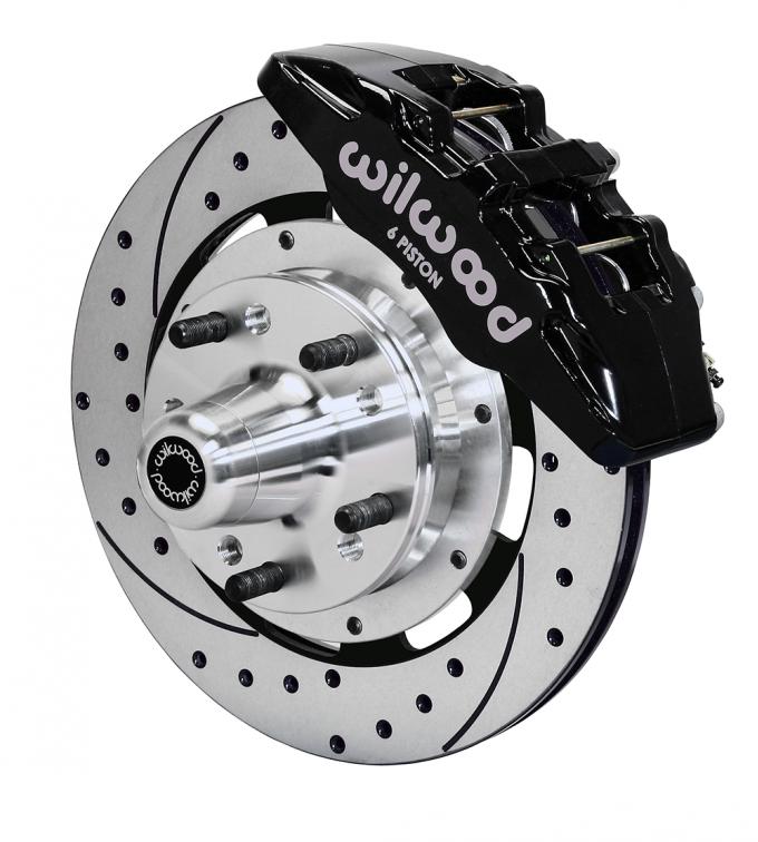Wilwood Brakes Forged Dynapro 6 Big Brake Front Brake Kit (Hub) 140-10740-D