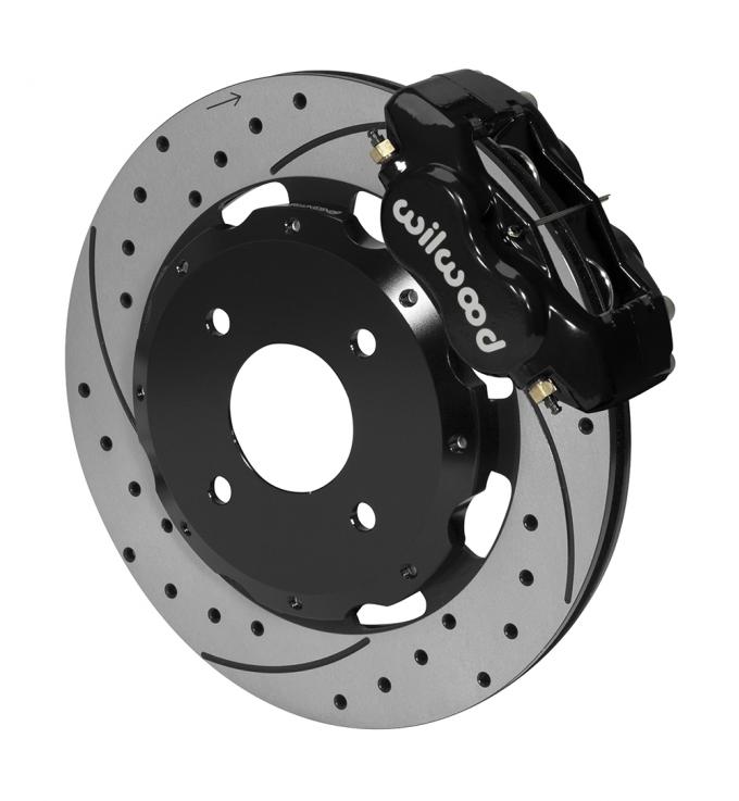 Wilwood Brakes 2002-2006 Mitsubishi Lancer Forged Dynalite Big Brake Front Brake Kit (Hat) 140-7015-D