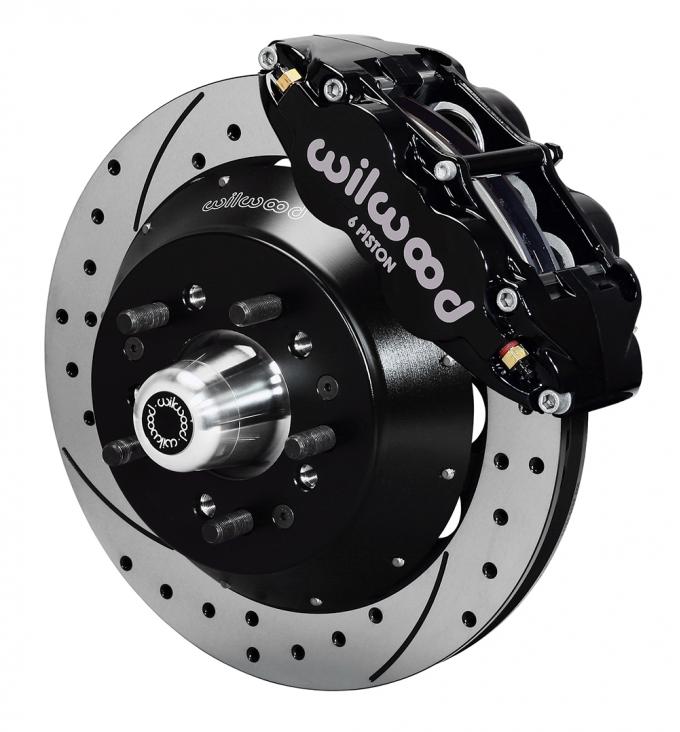 Wilwood Brakes Forged Narrow Superlite 6R Big Brake Front Brake Kit (Hub) 140-9802-D