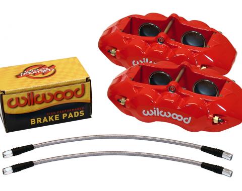 Wilwood Brakes 1965-1982 Chevrolet Corvette D8-4 Front Replacement Caliper Kit 140-10789-R