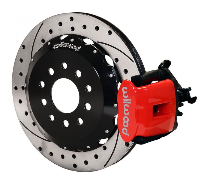 Wilwood Brakes 1994-2004 Ford Mustang Combination Parking Brake Caliper Rear Brake Kit 140-10158-DR