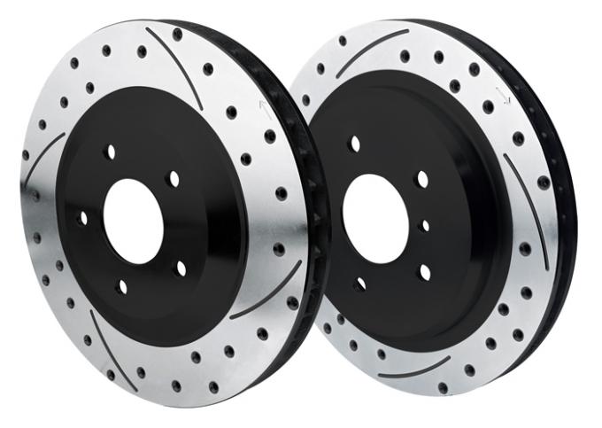 Wilwood Brakes 1997-2013 Chevrolet Corvette Promatrix Front and Rear Replacement Rotor Kit 140-9336-D