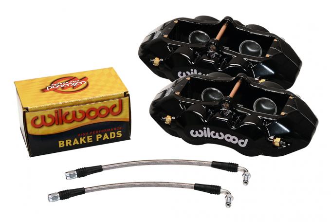 Wilwood Brakes 1965-1982 Chevrolet Corvette D8-4 Rear Replacement Caliper Kit 140-10790-BK