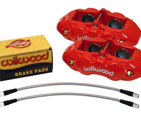 Wilwood Brakes 1965-1982 Chevrolet Corvette D8-4 Front Replacement Caliper Kit 140-10789-R