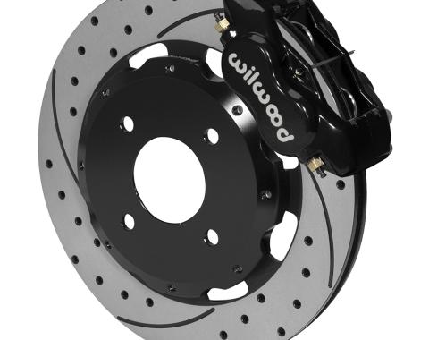 Wilwood Brakes 2002-2006 Mitsubishi Lancer Forged Dynalite Big Brake Front Brake Kit (Hat) 140-7015-D