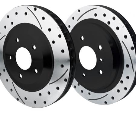 Wilwood Brakes 1997-2013 Chevrolet Corvette Promatrix Front and Rear Replacement Rotor Kit 140-9336-D