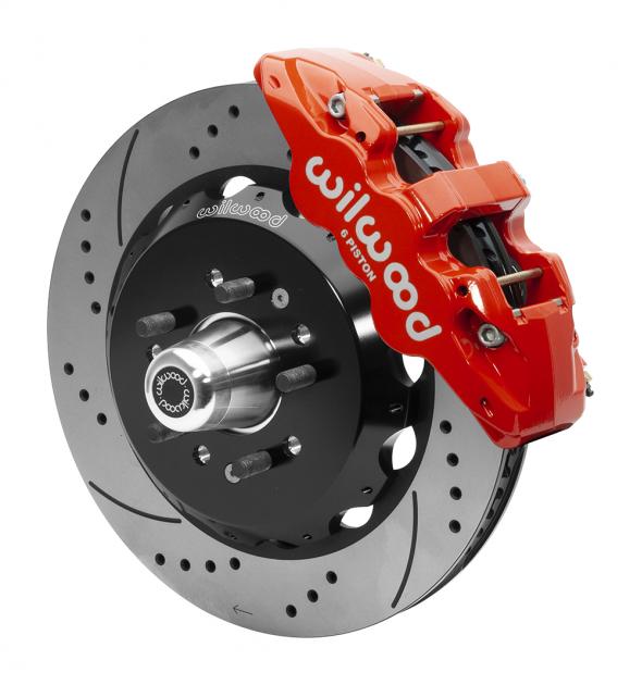 Wilwood Brakes AERO6 Big Brake Front Brake Kit 14015558DR Muscle