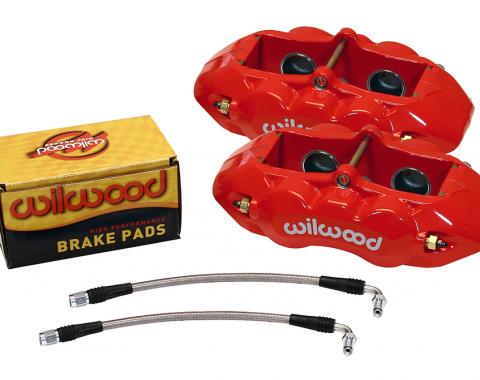 Wilwood Brakes 1965-1982 Chevrolet Corvette D8-4 Rear Replacement Caliper Kit 140-10790-R