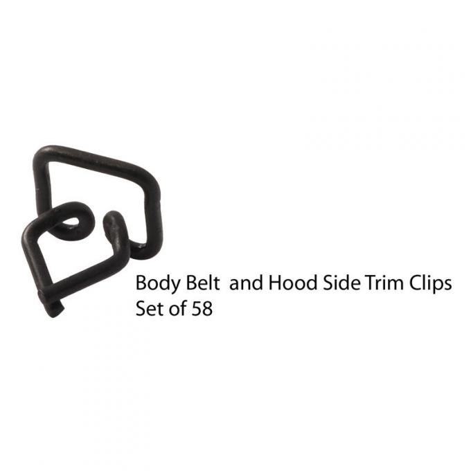 Dennis Carpenter Body Belt Hood Trim Clip - 1938 Ford Car   81A-20005