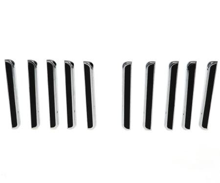 AMD Quarter Panel Hash Mark Emblem Set, 10pcs, 70 Torino Fastback E-70FBHASHMARKS