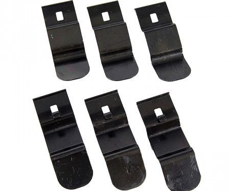 Camaro Dash Pad Attachment Clip Set, 1969