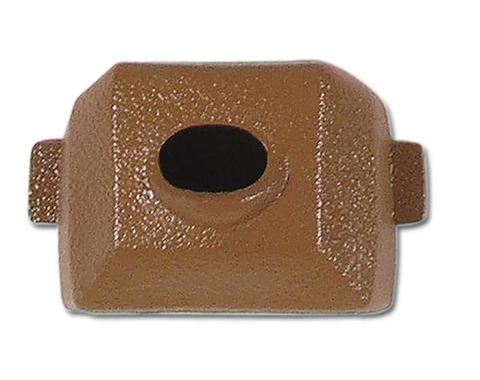 Corvette America 1970-1972 Chevrolet Corvette Inside Mirror Bracket Cover Dark Saddle 26823