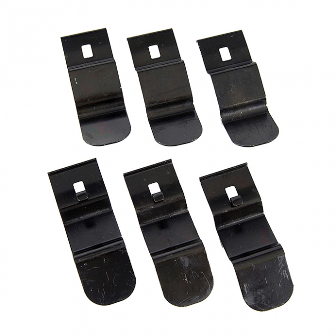 Camaro Dash Pad Attachment Clip Set, 1969