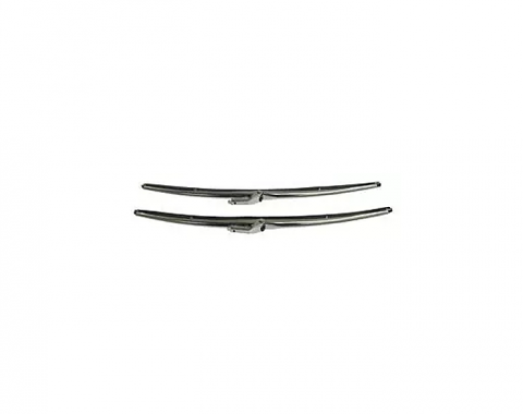 Camaro Windshield Wiper Blade Assembly, Stainless Steel, 1967-1969