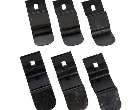 Camaro Dash Pad Attachment Clip Set, 1969