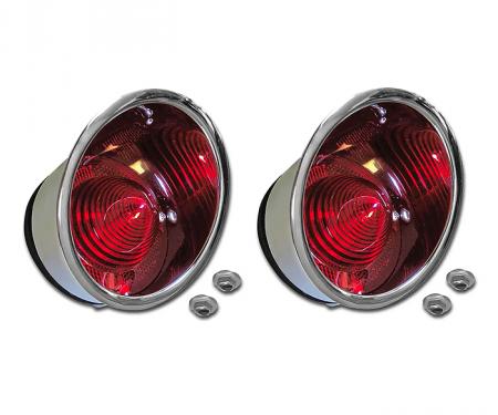 Corvette Taillight Assemblies, Inner Left & Right, 1961-1962