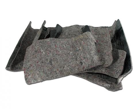 Corvette Carpet Insulation Kit, Front, 1953-1962