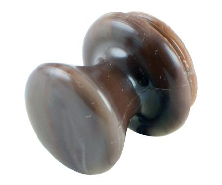 Dennis Carpenter Cigar Lighter Knob - Red Brown - Late Deluxe - Original Style - 1936 Ford Car   68-701638-C