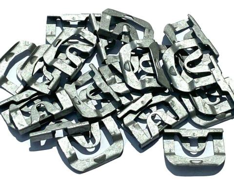 Redline Restomotive® 1970-1974 Camaro / Firebird Rear Glass Molding Clip Set