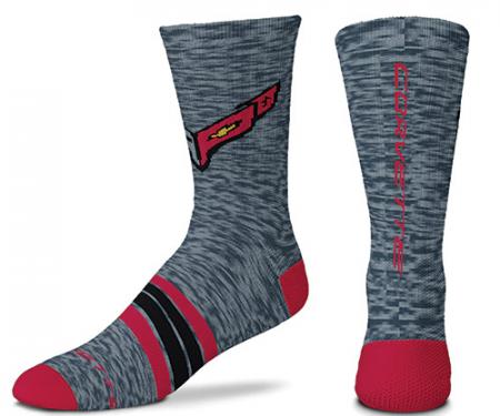 2020 Corvette Heather Crew Socks