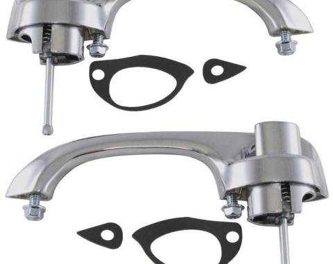 Goodmark Industries 1968-1979 Buick / Chevrolet / Oldsmobile / Pontiac Driver Side And Passenger Side Exterior Door Handle Set GMK401244068S