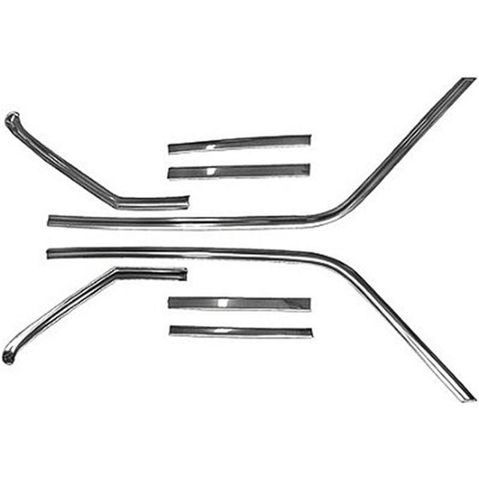 Goodmark Industries 1968-1969 Chevrolet Exterior Door Molding GMK4012405681S