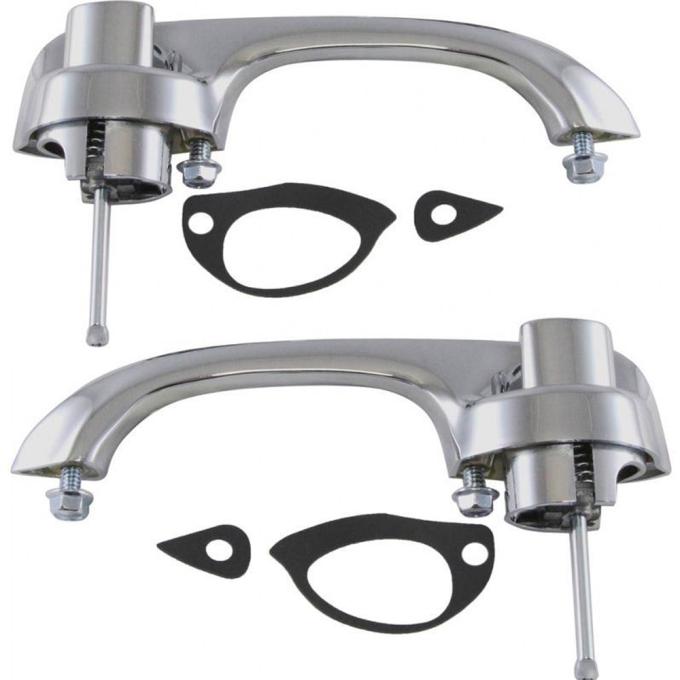 Goodmark Industries 1968-1979 Buick / Chevrolet / Oldsmobile / Pontiac Driver Side And Passenger Side Exterior Door Handle Set GMK401244068S