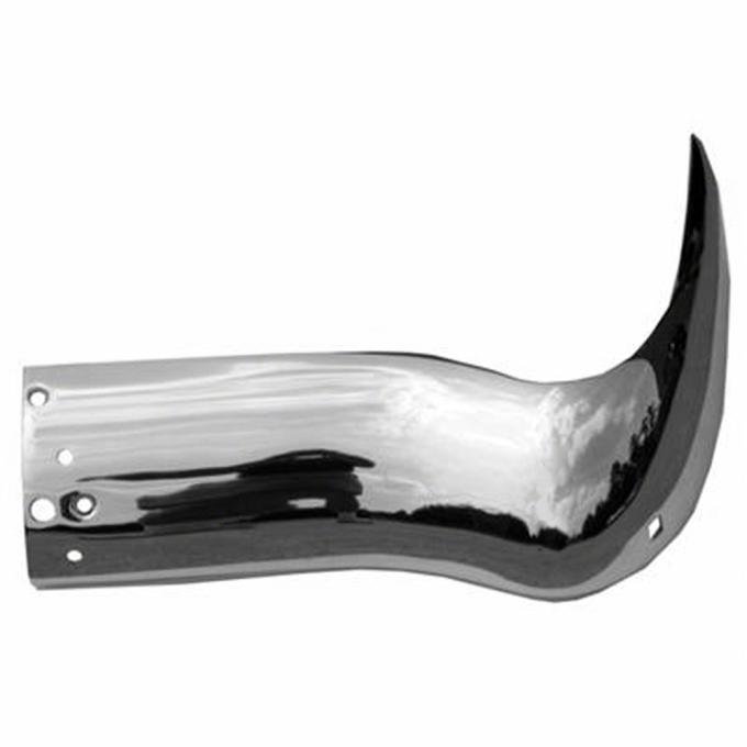 Goodmark Industries 1955-1956 Chevrolet / Pontiac Rear Passenger Side Bumper End Assembled Part GMK4040800551RA