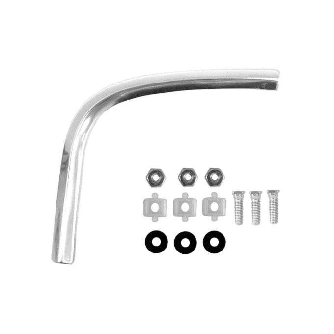 Goodmark Industries 1967-1968 Ford Mustang Rear Passenger Side Quarter Panel Molding GMK3021775671R