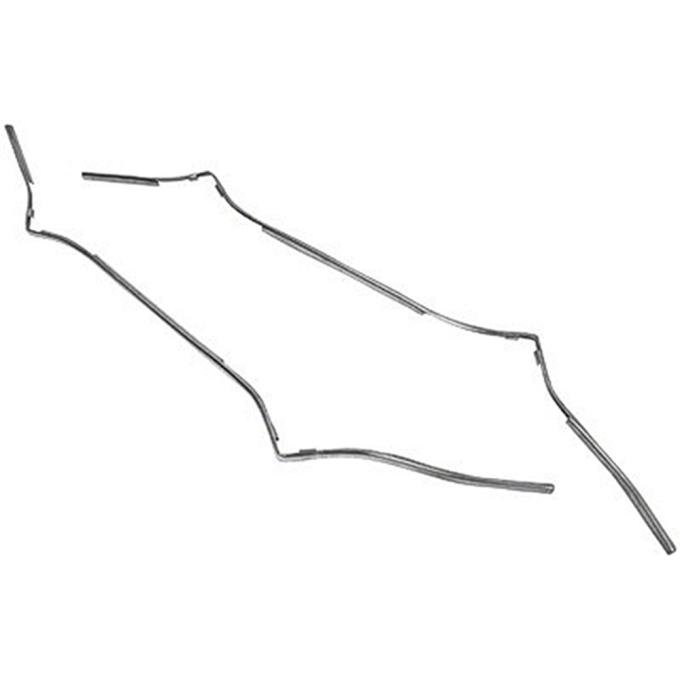 Goodmark Industries 1967-1968 Ford Mustang Door Edge Guard Set GMK302141567P