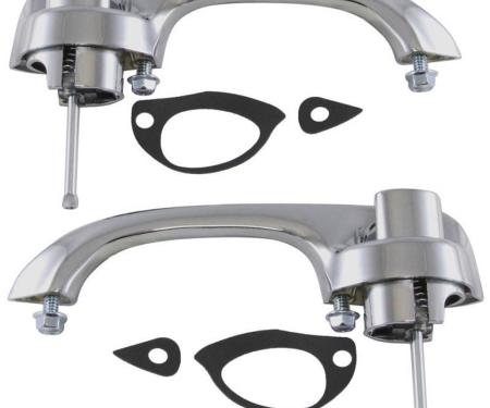 Goodmark Industries 1968-1979 Buick / Chevrolet / Oldsmobile / Pontiac Driver Side And Passenger Side Exterior Door Handle Set GMK401244068S