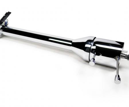 ididit EZ Go 4-bolt Mount Tilt Floor Shift Steering Column - Chrome 1129400020