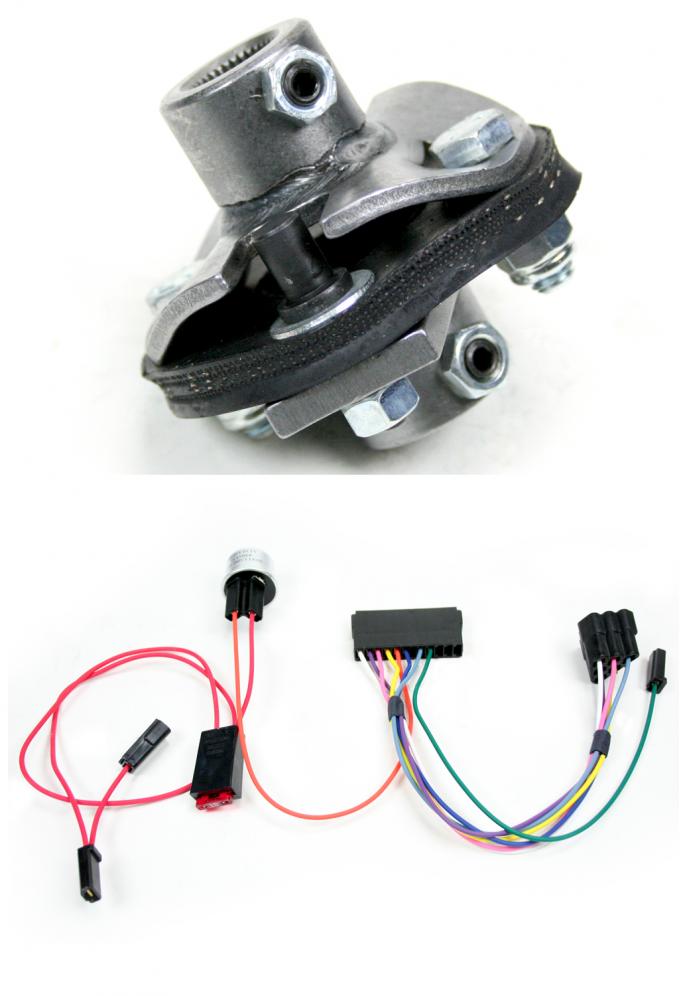 ididit Steering Column Installation Kit - 65-66 Impala Rear Steer - R/W - 13/16-36 3003003002