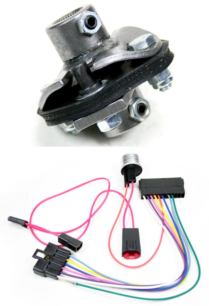 ididit Steering Column Installation Kit - 65-66 Impala Rear Steer RW 3/4-30 3003001002