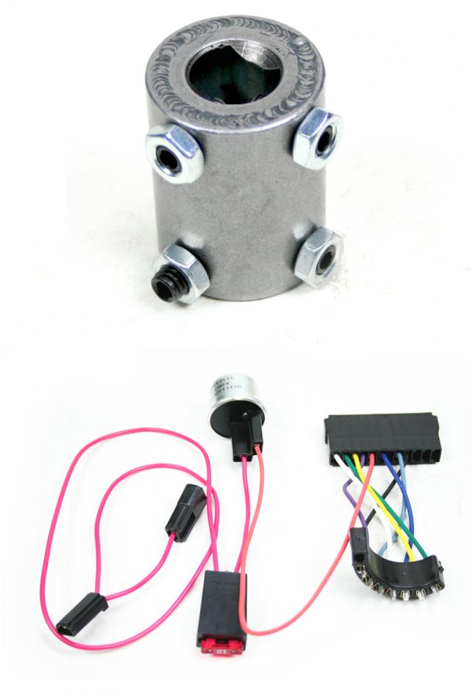 ididit Steering Column Installation Kit - 66 Chevelle-Front Steer - C/W 3001002003